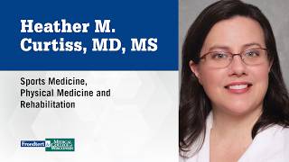 Dr. Heather Curtiss, sports medicine physician