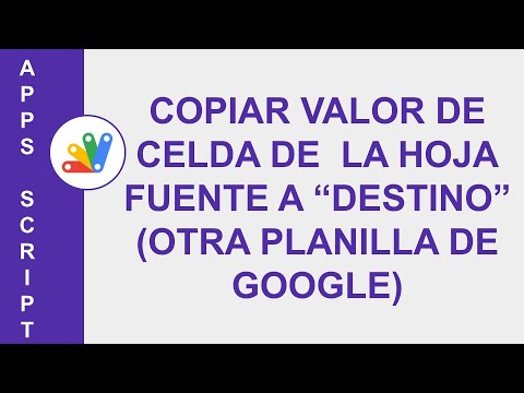 [GOOGLE APPS SCRIPT] COPIAR VALOR DE CELDA DE  LA HOJA FUENTE A “DESTINO” (OTRA PLANILLA DE GOOGLE)