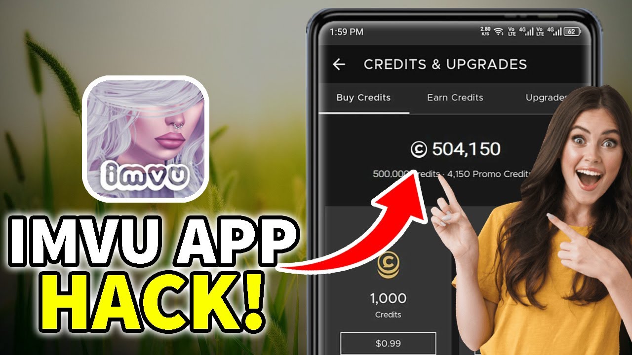 IMVU FREE Unlimited credits . How To Get IMVU Free Credits 2025 . Ios & Android