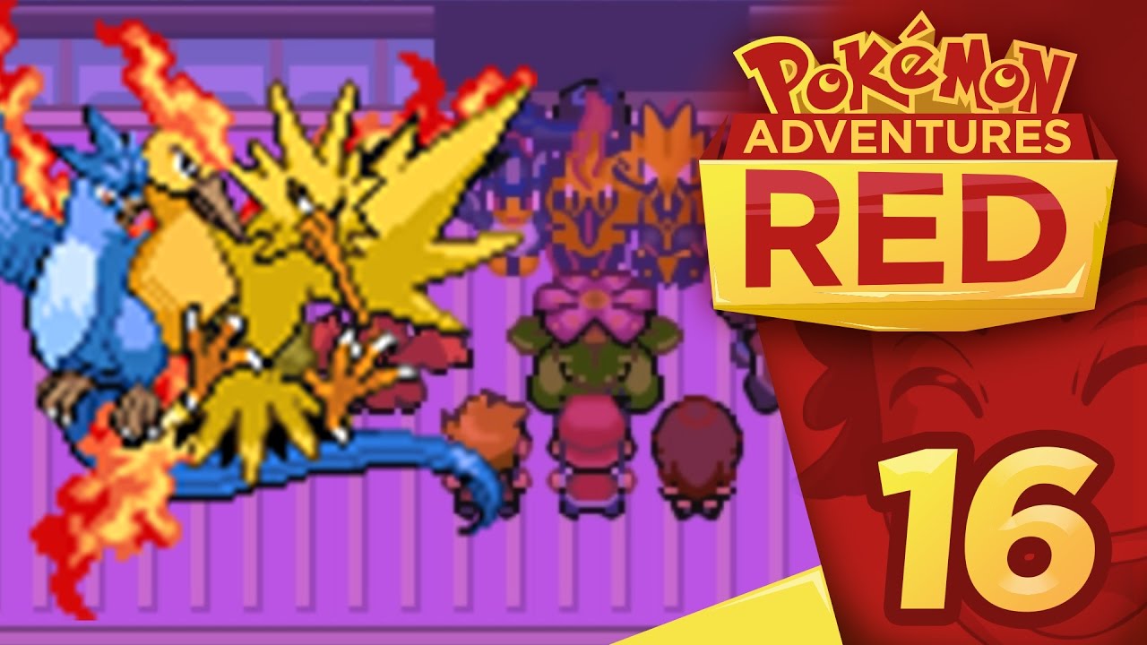 Pokemon Adventures: Red Chapter - Part 16 - ZAPMOLCUNO!