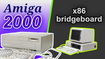 Amiga 2000 x86 Bridgeboard in WinUAE