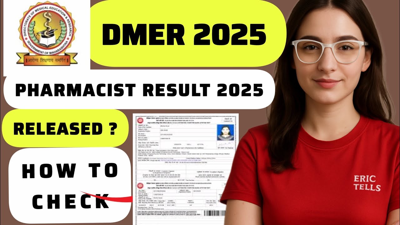 dmer pharmacist result 2025 | dmer maharashtra pharmacist result 2025