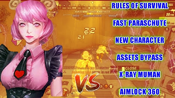 Rules of survival New Character Script Aimlock  Assets Bypass Safe 100% Ros version 1.34-101{Ep29}