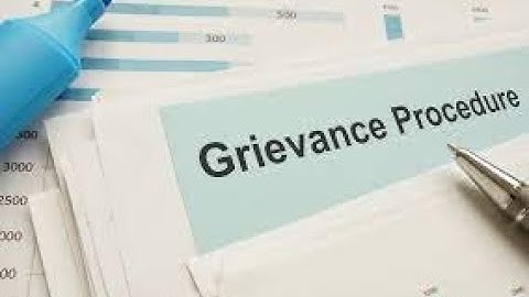 Grievance Procedure Policy