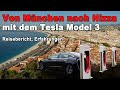 Reise mit dem Elektroauto an die Côte d'Azur - Tesla Roadtrip Nizza