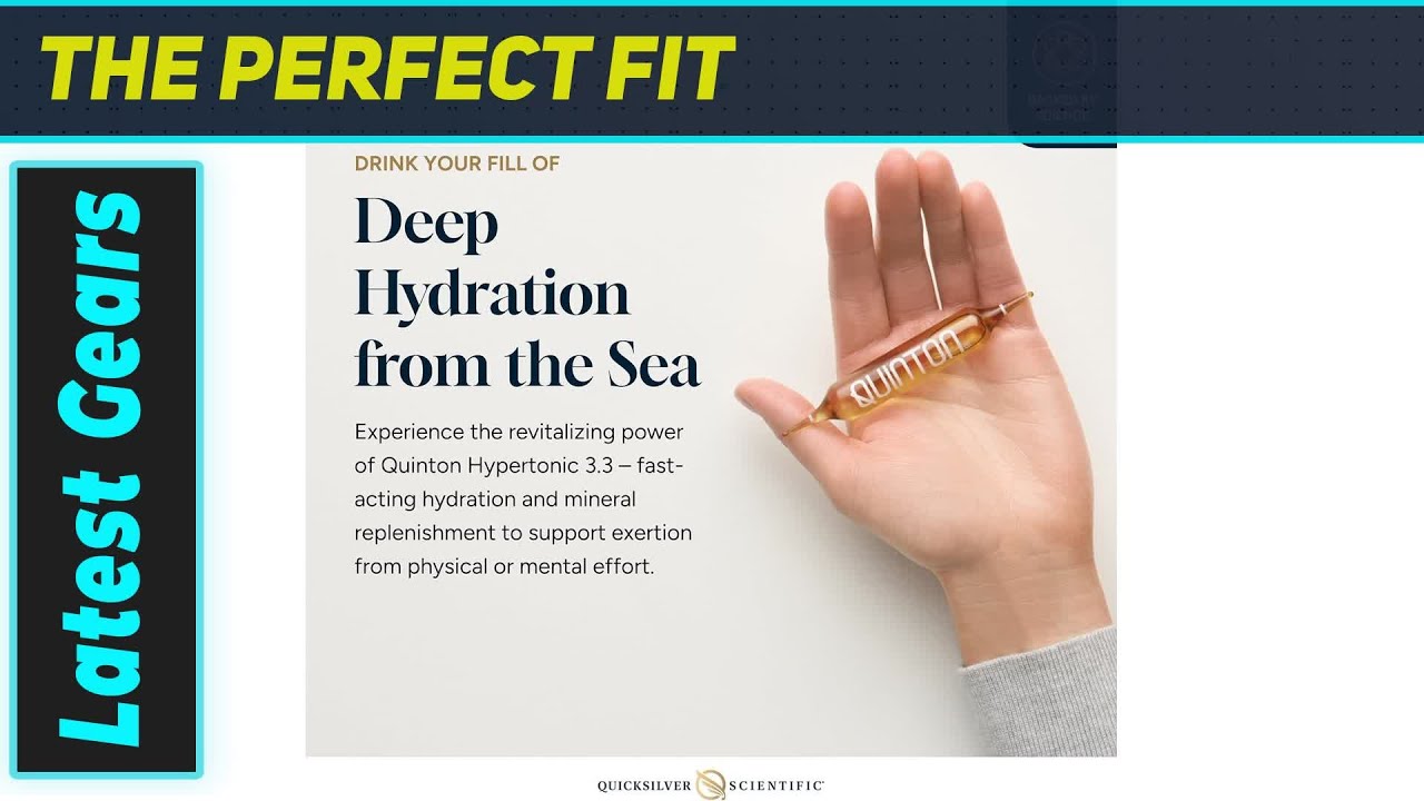 Quicksilver Scientific Quinton Hypertonic: Ocean Power for Your Body!