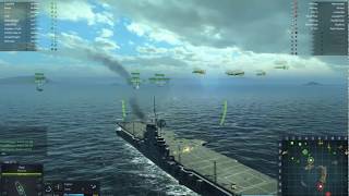 Steel Ocean; CV Midway; Senior Fleet Battle; Bonkers vs TaoG; 65k assist screenshot 2