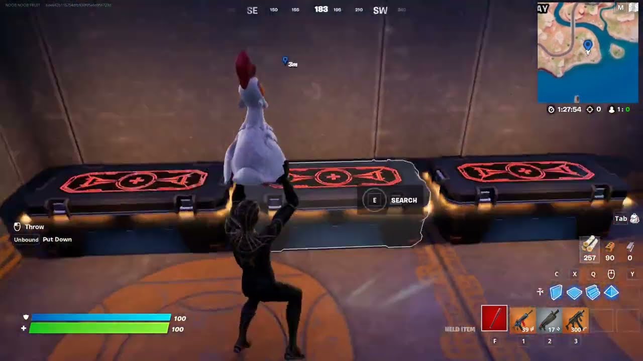 How to Open a Vault While Holding a Chicken [1] | Fortnite Avian Ambush Week