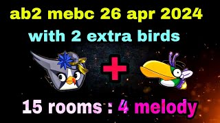 Angry birds 2 mighty eagle bootcamp Mebc 26 apr 2024 with 2 extra birds silver+hal #ab2 mebc today screenshot 5