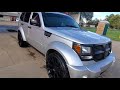 2008 Dodge Nitro on Hellcat 22's v8 cammed