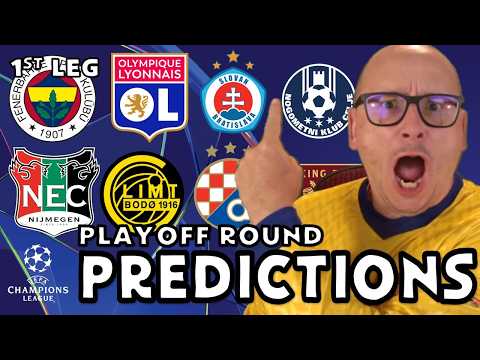 Video CHAMPIONS LEAGUE PLAY-OFF | 2026/27 1st Leg Predictions