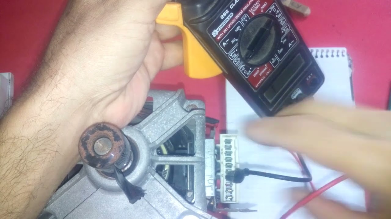 como conectar directo motor de lavarropas de 9 cables