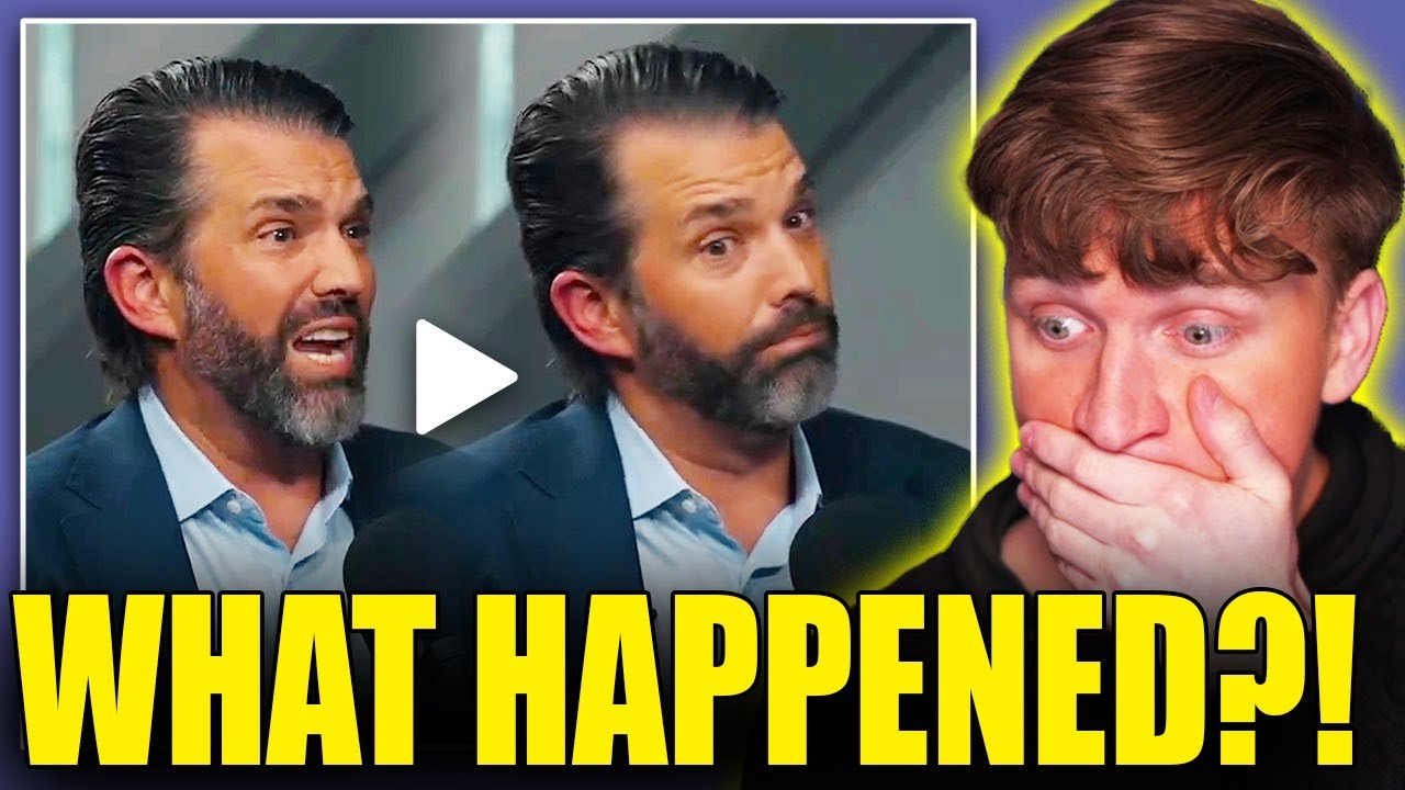 WATCH: Don Jr. Suffers DISTURBING BRAIN CRACK on Live TV!