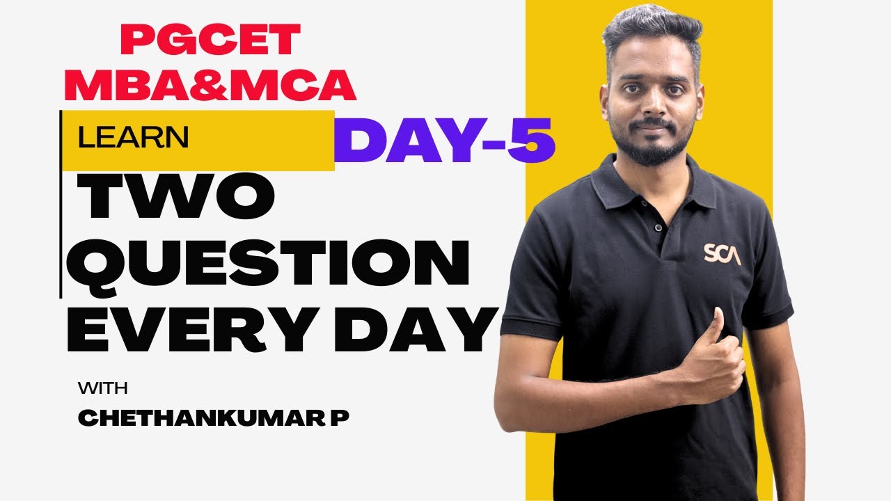 Profit & Loss and Progression Questions | PGCET MBA MCA | Competitive ...