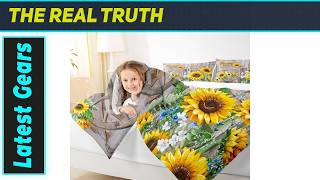 Sunflower Comforter Set: Rustic Charm for Your Bedroom!