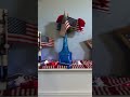 Fourth Of July Memorial Day Mantel decorations 2024 Summer