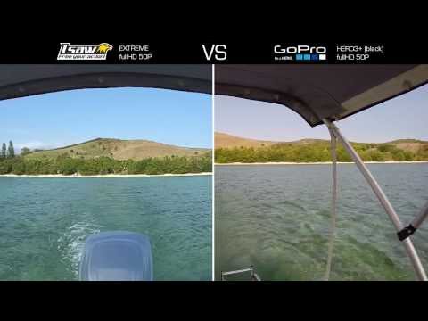 iSaw EXtreme VS Gopro HD3+ black