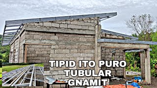 PAANO MAG TRUSSES NG TUBULAR (ROOF PROJECT CAPAS TARLAC)