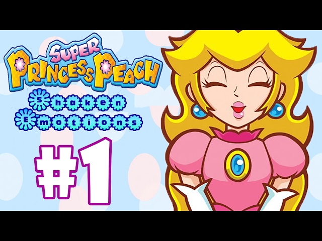 SUPER PRINCESS PEACH #1 - GAMEPLAY DO INÍCIO 