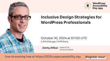 Inclusive Design Strategies for WordPress Professionals