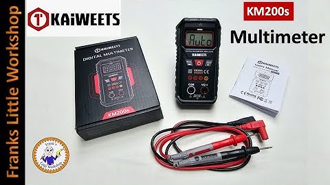 KAiWEETS Digital Multimeter KM200s, A great value Multimeter