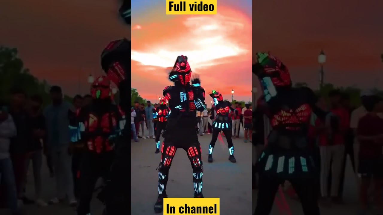 Amazing 🤩 LED Dance | India gate | delhi | 