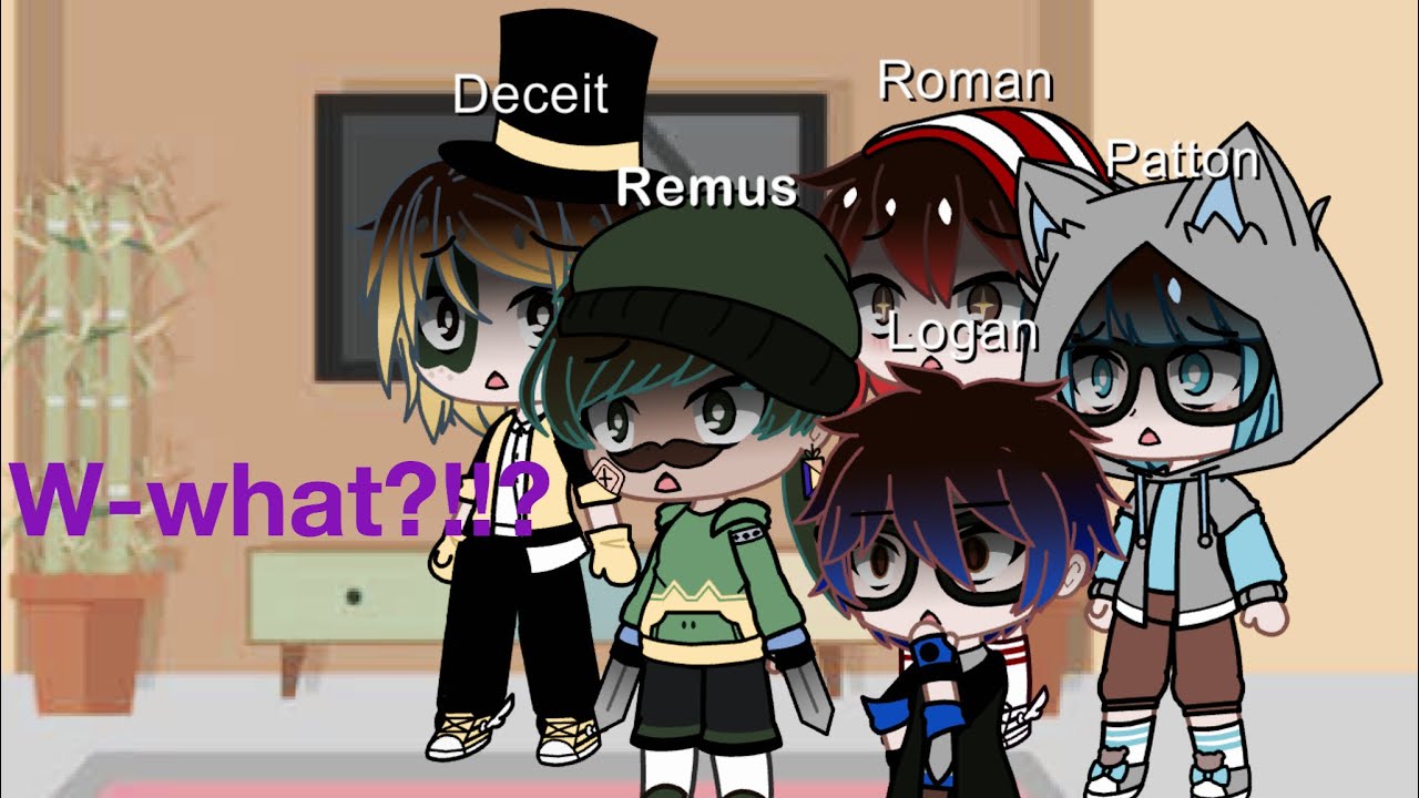 Gacha Sanders sides series || episode 2: W-what?!!? || Virgil afton au