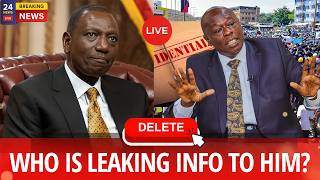 Ruto In Panic Double Agent Leaking Dark Secrets To Gachagua Exposed? Lee Makwiny