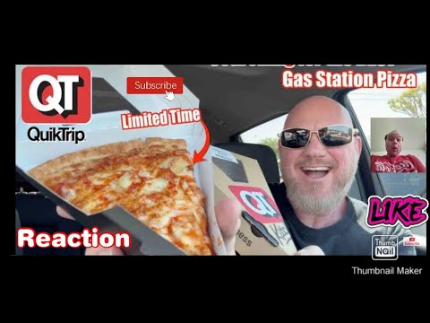 Reaction to Can You Trust Pizza from a Gas Station I Risked It All at QT