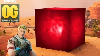 Fortnite OG Cube Spawning Event