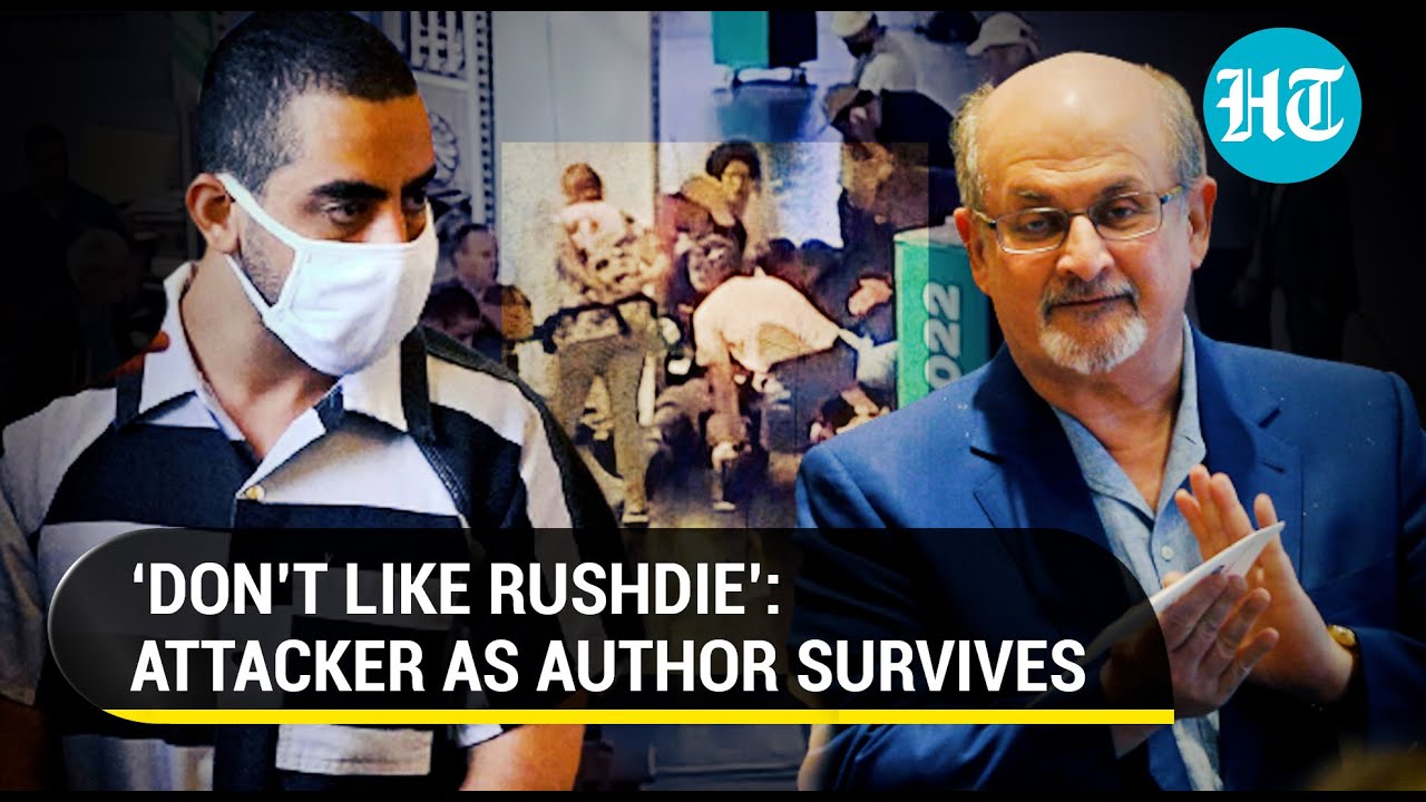 Rushdie's attacker 'surprised' he survived stabbing; Hadi Matar says author 'attacked Islam'