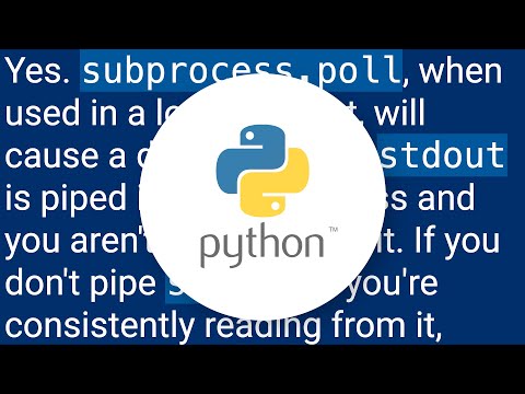 Difference between Popen.poll() and Popen.wait()