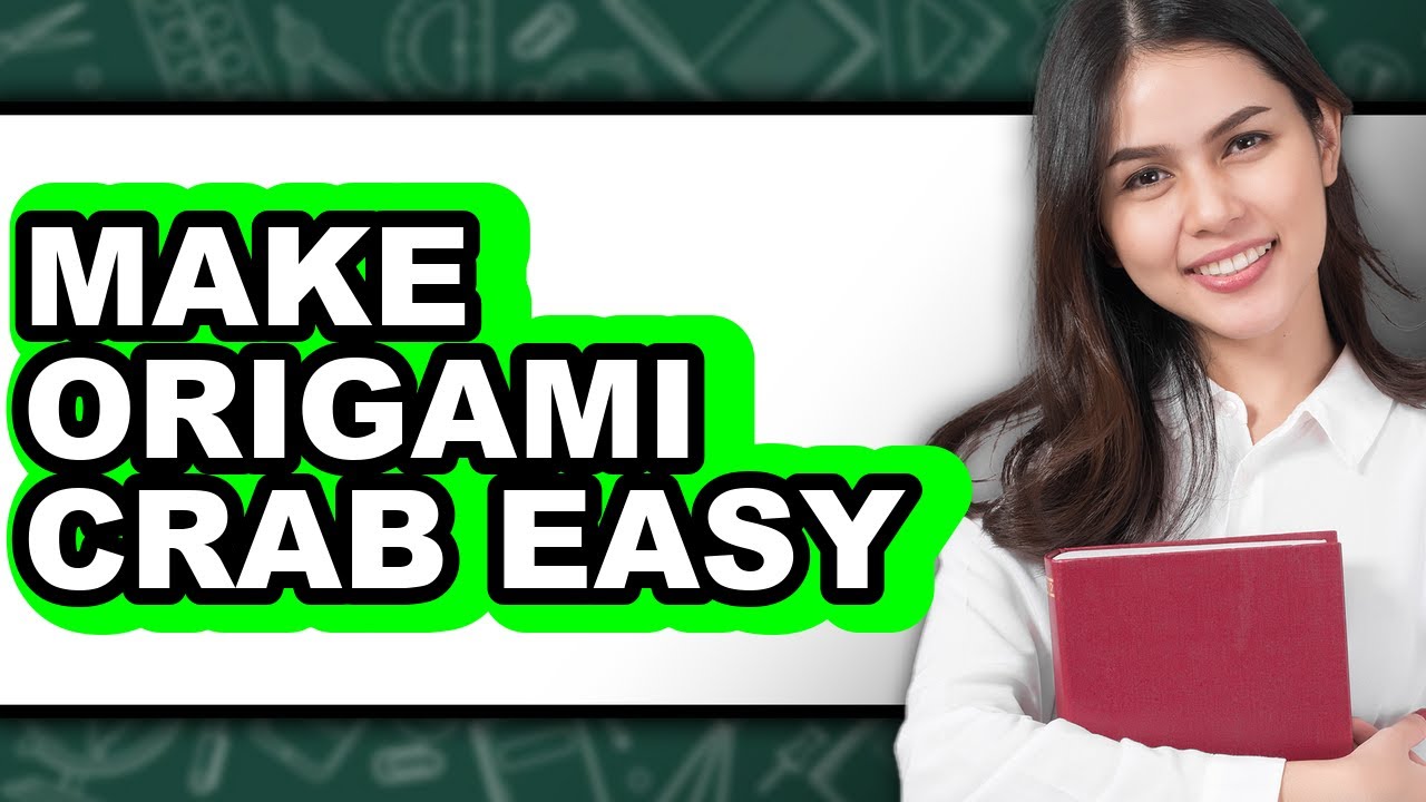 How to Make Origami Crab Easy (Only Way)