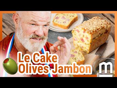 🫒 Le cake au jambon, olives et fromage