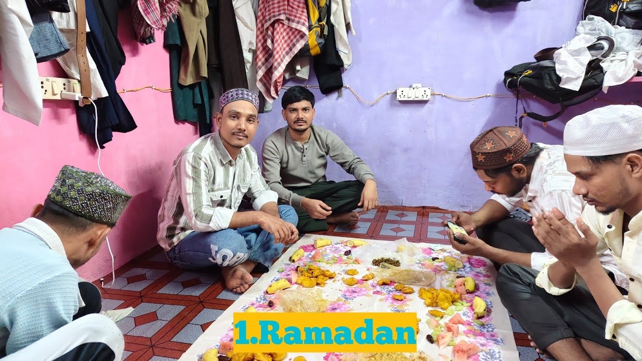 Pahla Ramzan room mein 🍒#youtube 