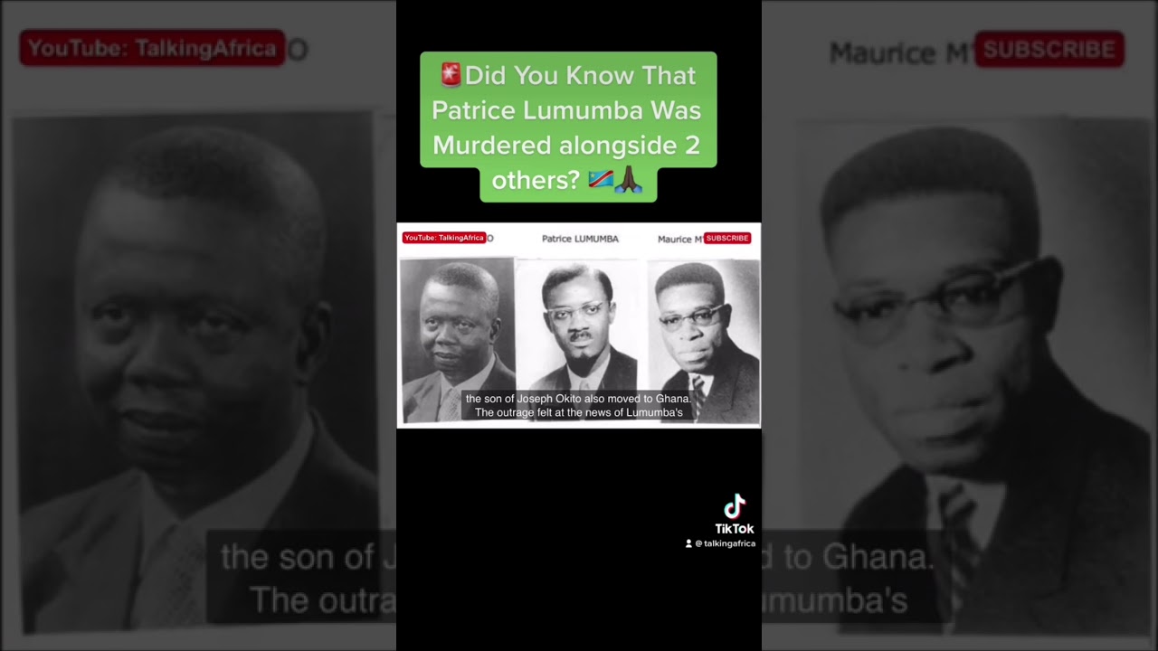 Два великих африканца, убитых вместе с Патрисом Лумумбой