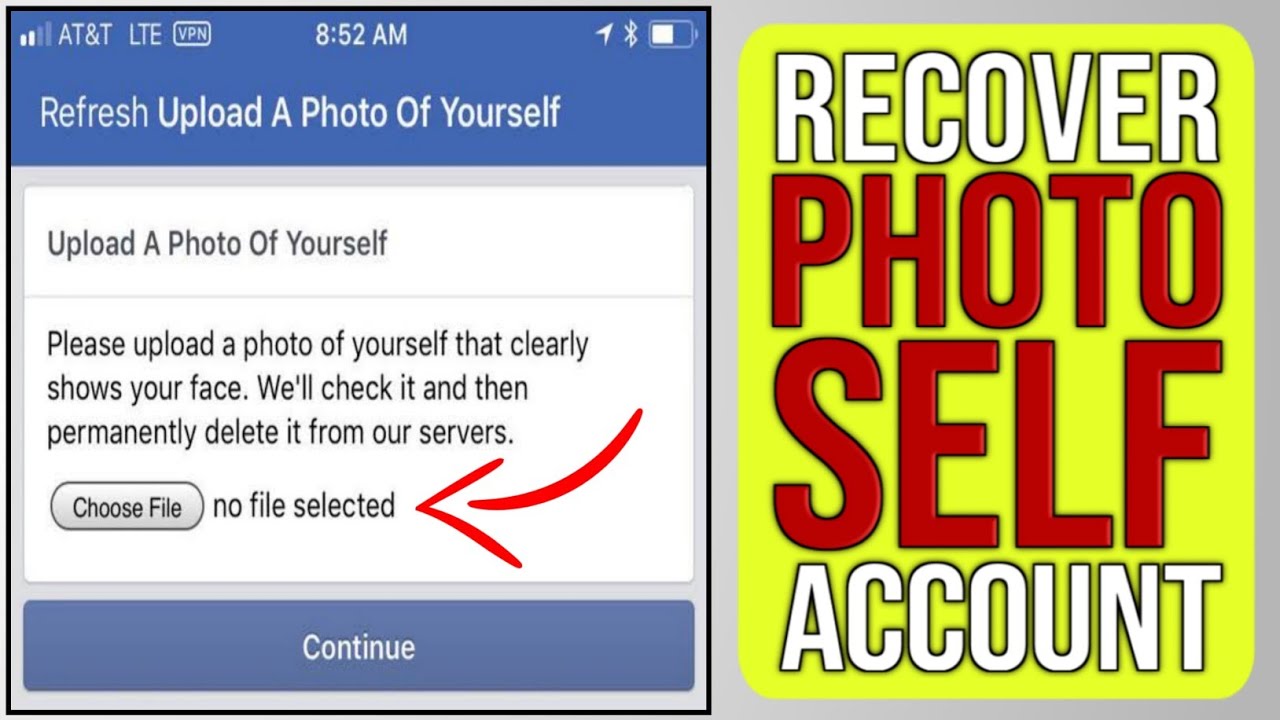 How To Open Photo Self Facebook Account 100% Working Method | Full Explain |