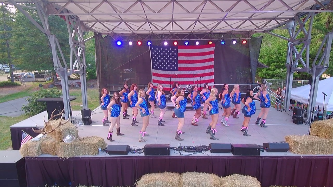 Hide the Wine Line Dance (Carly Pearce) - Boot Girls at Spur Fest '18