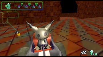 [MKW HD] Mimikyu arrives to Mario Kart Wii! ミミッキュ Custom Character showcase + CT Test