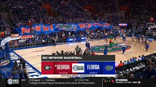 SEC Network Basketball intro | 18 Georgia @ Florida | 1/6/2026