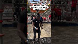 KSI Completing Some Challenges At The Tough Mudder Event #KSI #Shorts | Audio Saviours