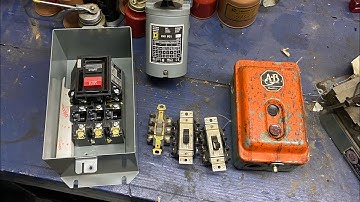 Homemade rotary phase converter build, some switch options for your idler