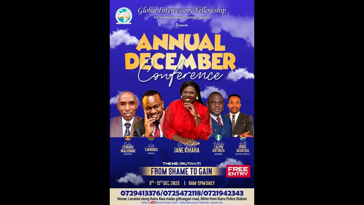 ANNUAL DECEMBER CONFERENCE 2023 || 15TH-DEC-2023 || DAY 5-FINALE || 2ND ...