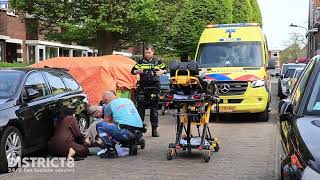 Voetgangster gewond na aanrijding met auto Van Duvenvoordelaan Voorburg