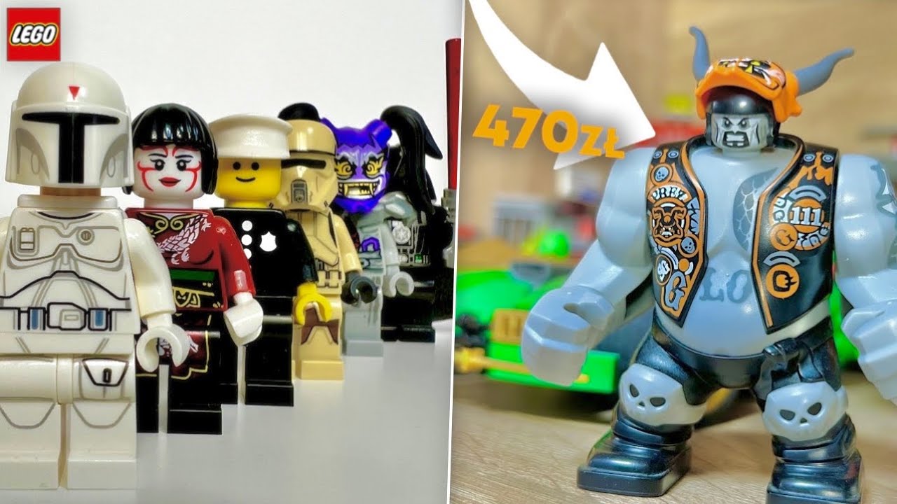 TOP 10 MOICH NAJDROŻSZYCH MINIFIGUREK LEGO