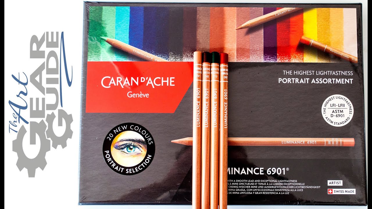 Caran d'Ache Luminance Portrait Set of 20