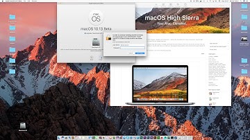 macOS High Sierra Installation - Part 1