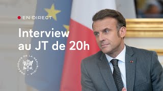 Interview sur TF1 et France 2.