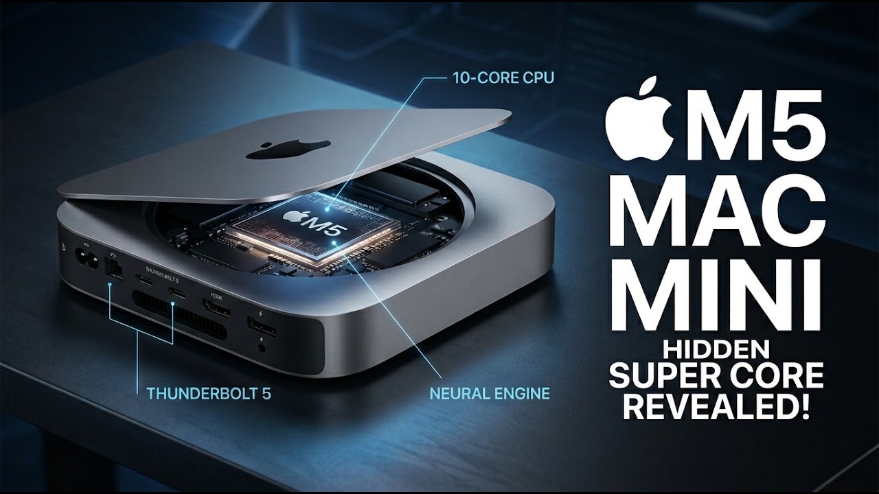 Apple M5 Mac Mini Leaks: Hidden 