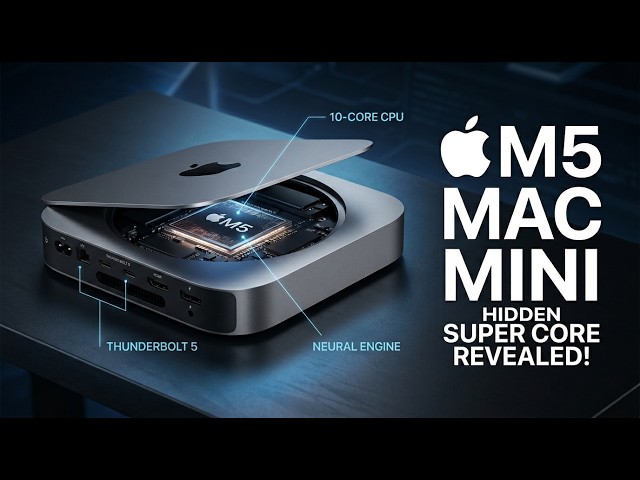 Apple M5 Mac Mini Leaks: Hidden 